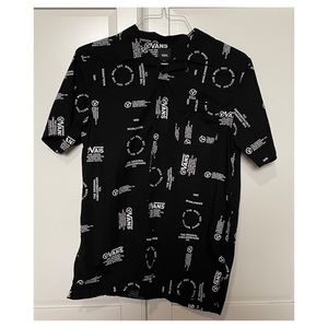 Vans Off the Wall button up tee
